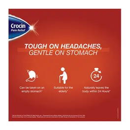 Buy Crocin Pain Relief Tablet Online - Image 2